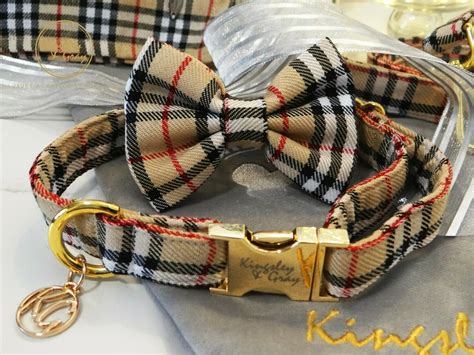 burberry dog harness and lead|Burberry dog collars.